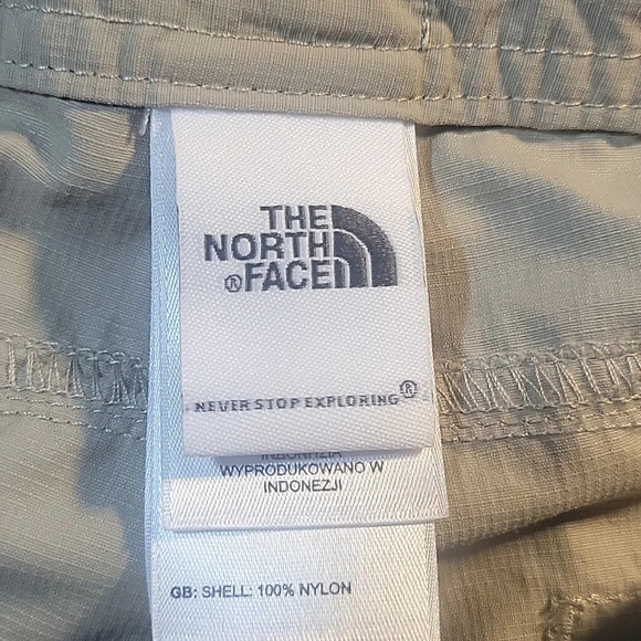 THE NORTH FACE Women's Khaki Nylon Adjustable Pants Size‎ 6 - Picture 12 of 13